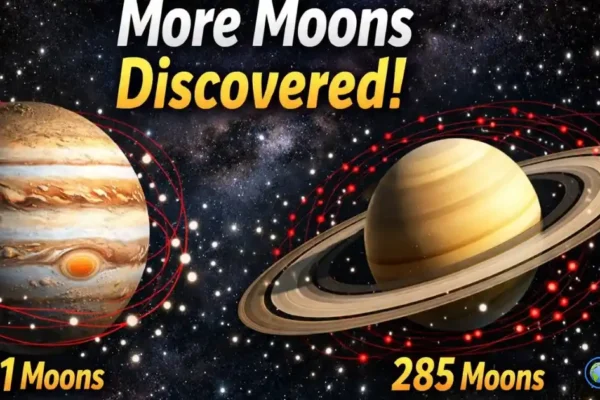 Jupiter and Saturn Gain New Moons in Major Space Discovery