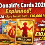 McDonald's Cards 2026 Explained: Full List, Rare Cards and Prizes to Win