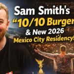 Sam Smith Praises ‘10/10 Burger’ While Announcing Major 2026 Tour Plans