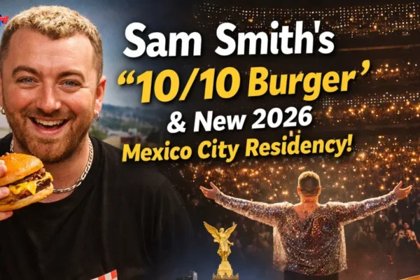 Sam Smith Praises ‘10/10 Burger’ While Announcing Major 2026 Tour Plans